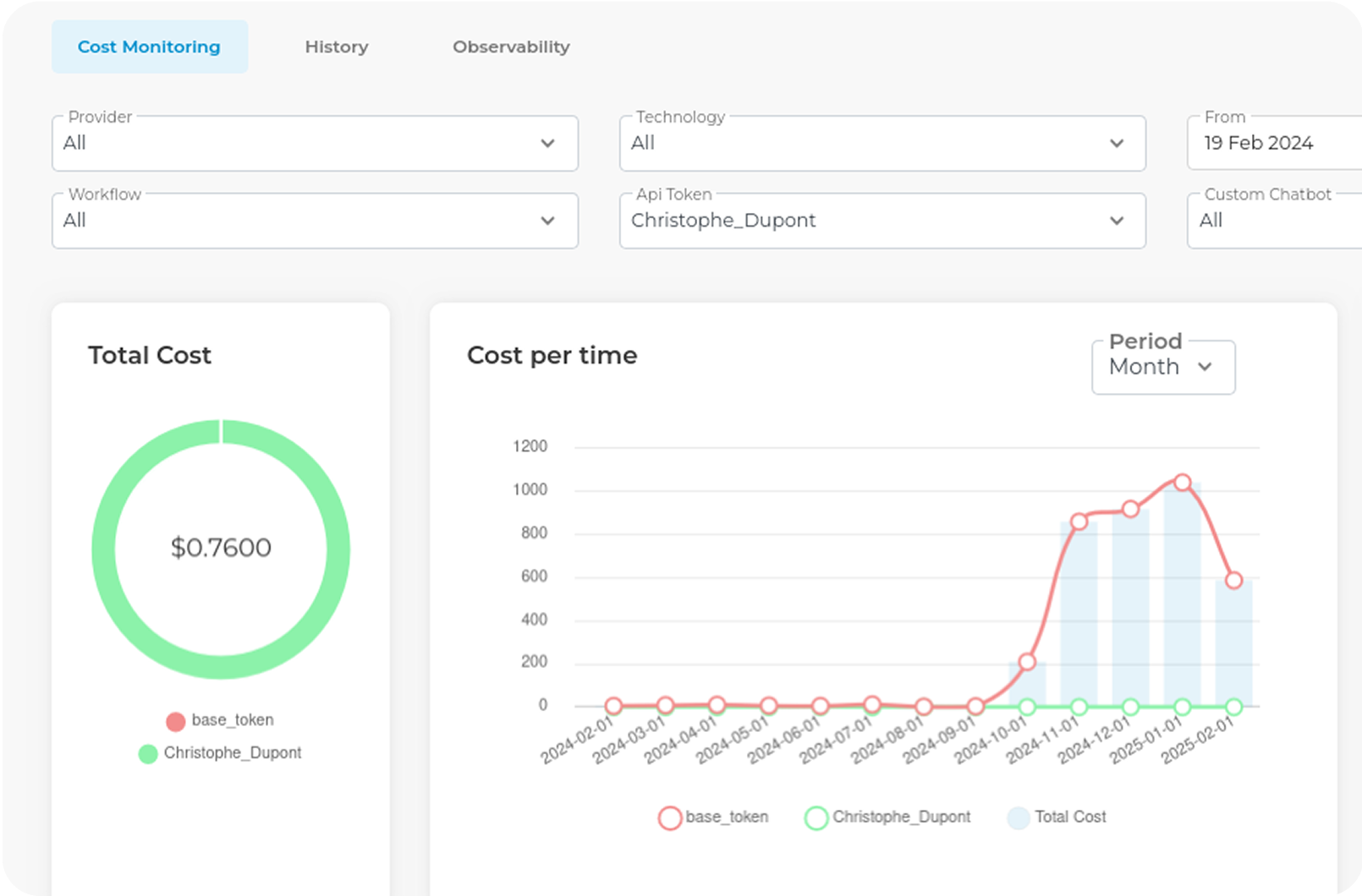 Eden additional API keys screen